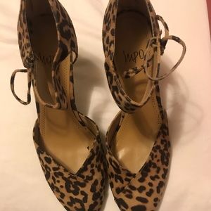 Leopard Heel Sz 9